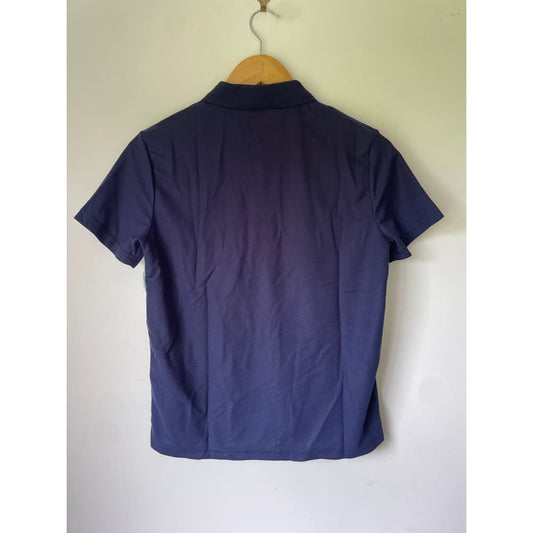 Shein 13-14y color block polo shirt with embroidered dog logo - clothing tops baby clothing - clothing & fashion - polo