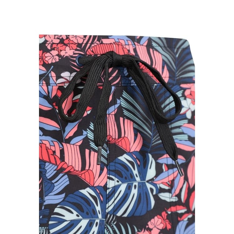 Mountain warehouse size 12 patterned womens stretch boardshorts - tropics - boardshorts bottom womenâs apparel