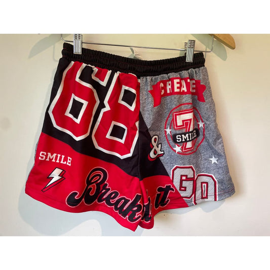 Shein ezwear printed shorts - small/8 - shorts bottom - clothing & fashion - shorts women’s apparel