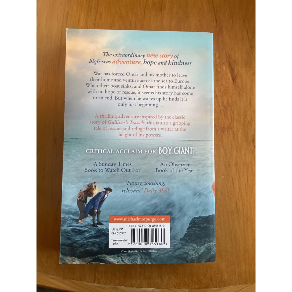 Boy giant - michael morpurgo *new* - print books book - children’s fiction - fiction - fiction book printed media