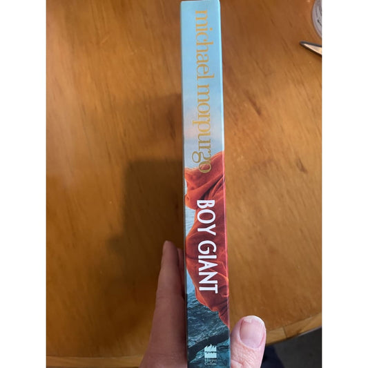 Boy giant - michael morpurgo *new* - print books book - children’s fiction - fiction - fiction book printed media