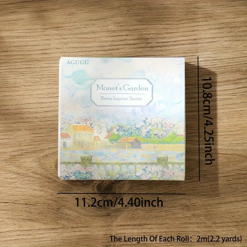 Monet’s garden washi tape - decorative tape crafts