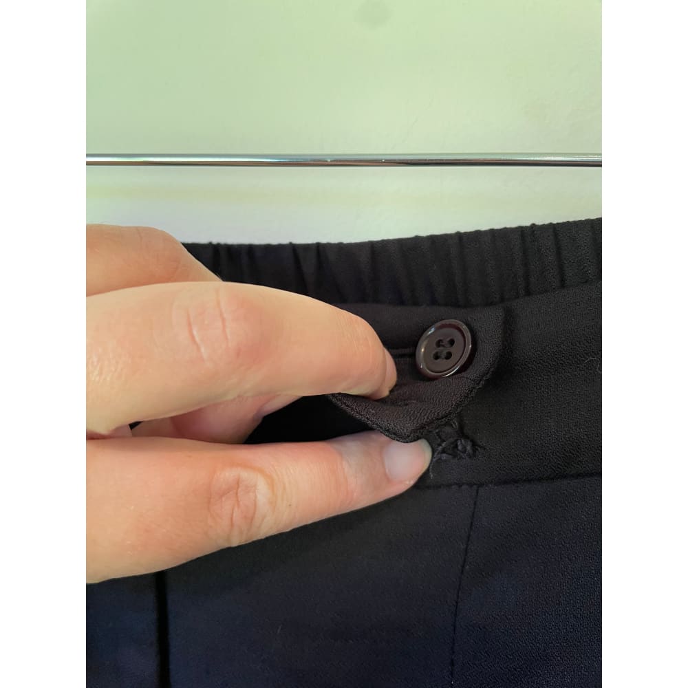 Et alia morgan pant – size xs – viscose/linen blend – missing button - pants clothing & fashion - designer clearance