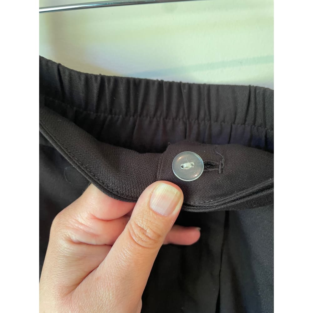Et alia morgan pant – size xs – viscose/linen blend – missing button - pants clothing & fashion - designer clearance