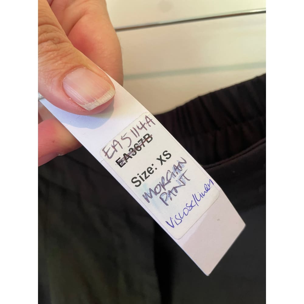 Et alia morgan pant – size xs – viscose/linen blend – missing button - pants clothing & fashion - designer clearance