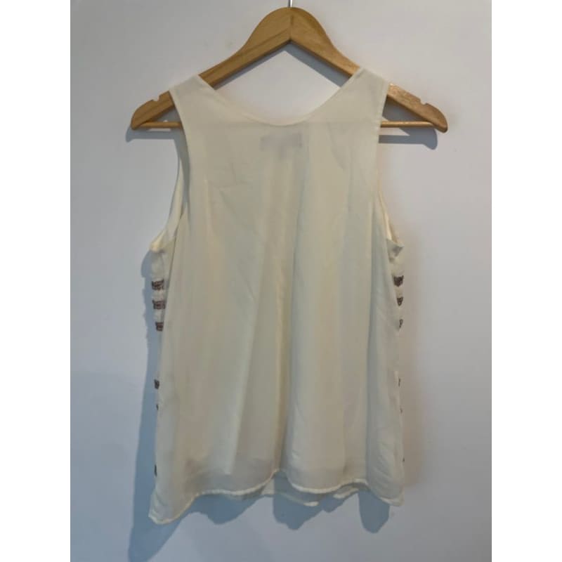 Mossimo size s/p sequinned sleeveless top - clothing tops clothing & fashion - condition: used - sleeveless - top