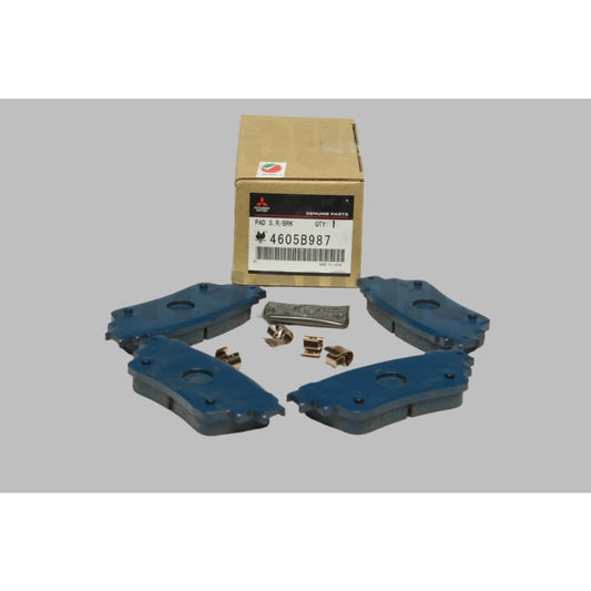 Mitsubishi pad set,rr brake part number: 4605b987 - motor vehicle braking brake - car parts & accessories car