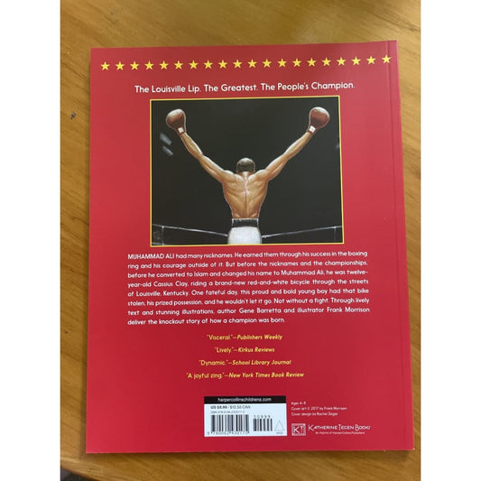 Muhammad ali: a champion is born - gene barretta - print books biography - book printed media