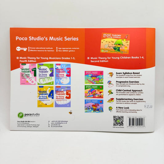 Music theory for young children bk 3 (poco studio bk 3) by ying ying ng - print books what’s new printed media