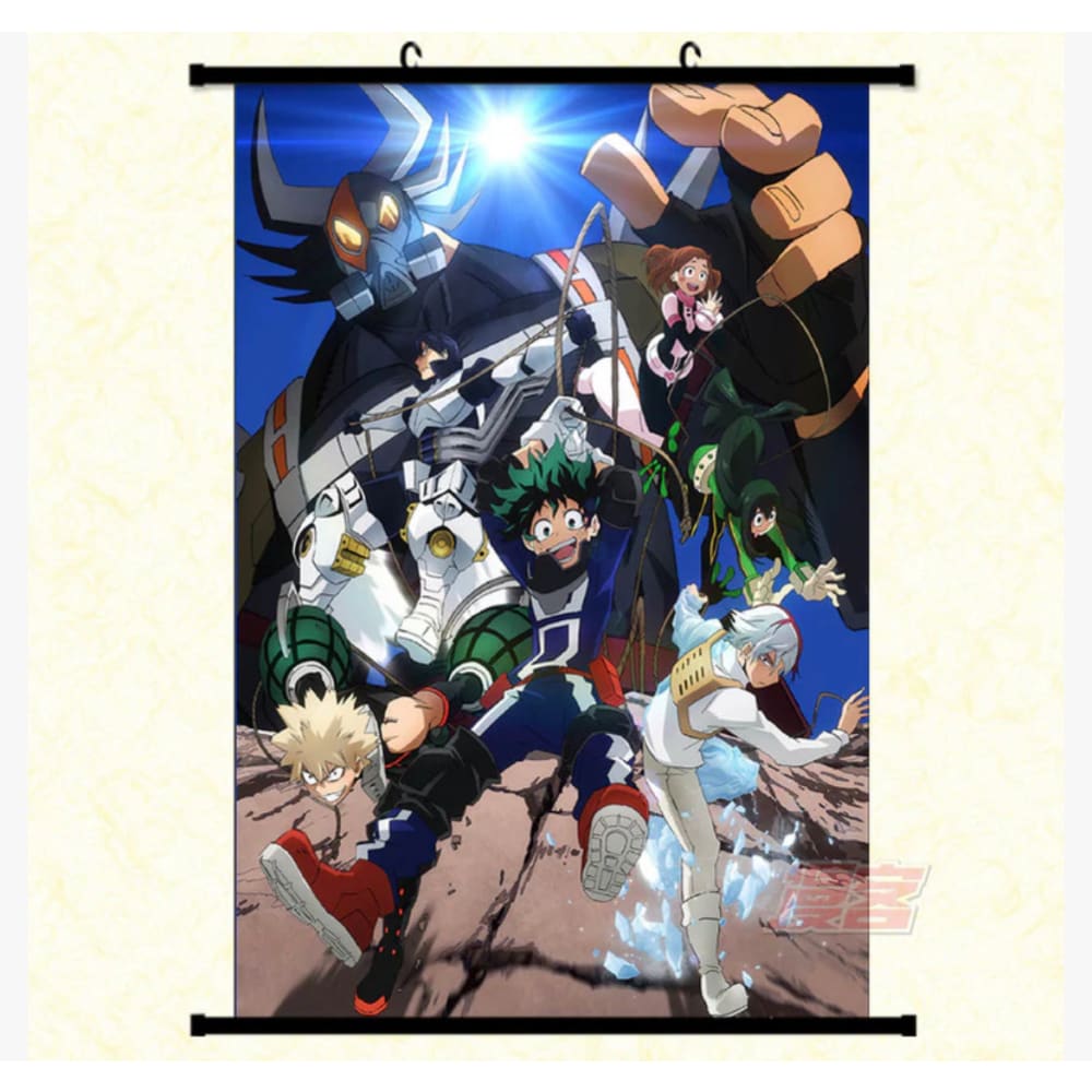 Anime 90x60cm wall scroll – my hero academia – 7 designs - design 3 - posters anime - poster anime