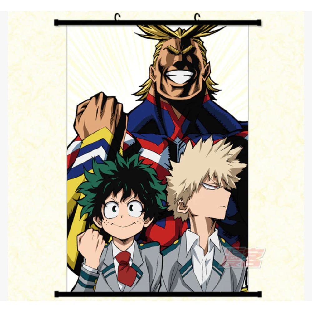 Anime 90x60cm wall scroll – my hero academia – 7 designs - design 4 - posters anime - poster anime