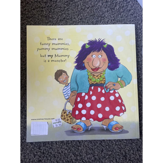 Mummy monster by stephanie thatcher - print books book - children’s - literature printed media