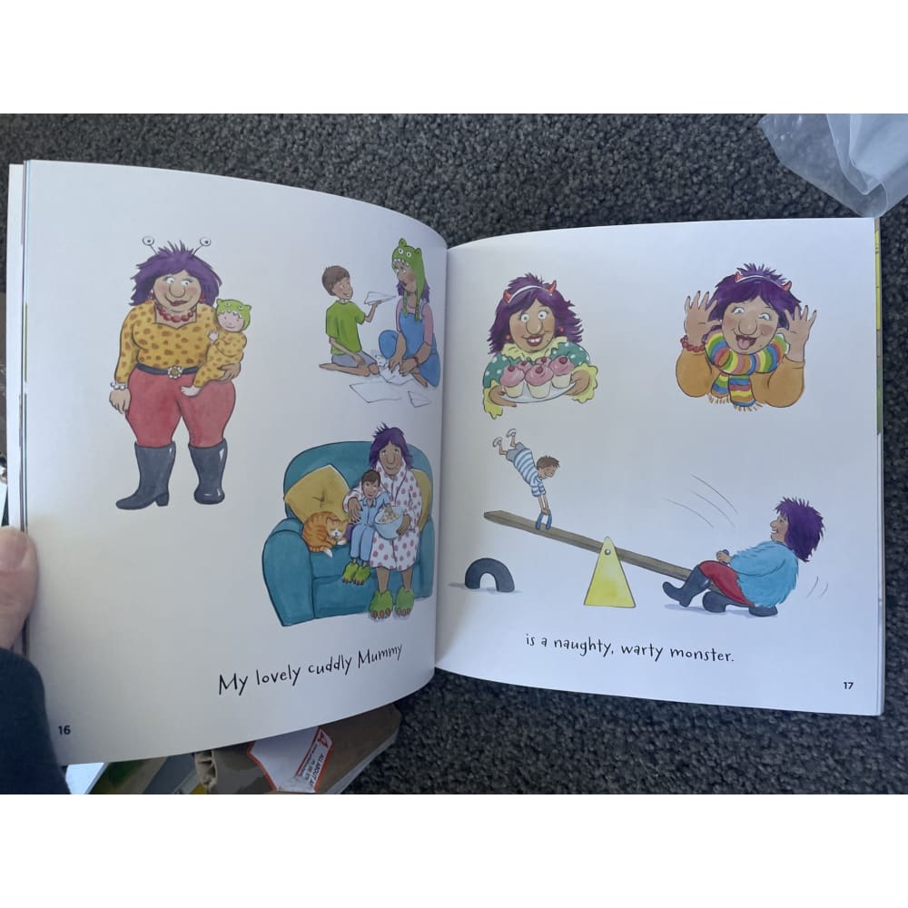 Mummy monster by stephanie thatcher - print books book - children’s - literature printed media