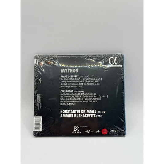 Mythos: schubert & loewe - konstantin krimmel ammiel bushakevitz - music cds electronics