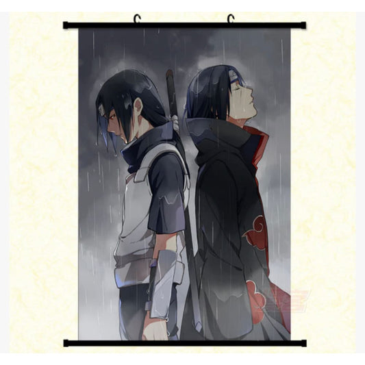 Anime 90x60cm wall scroll – naruto – brand new & easy to hang - design 2 - posters anime - poster anime