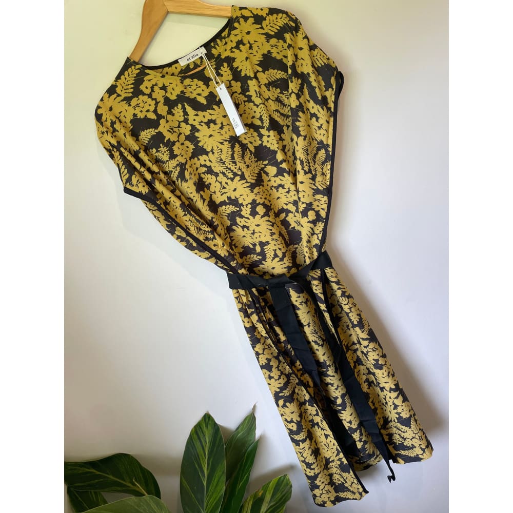 Et alia size xxs and xs kaftan style natalia dress in sunrise print – brand new - dresses clothing & fashion - designer