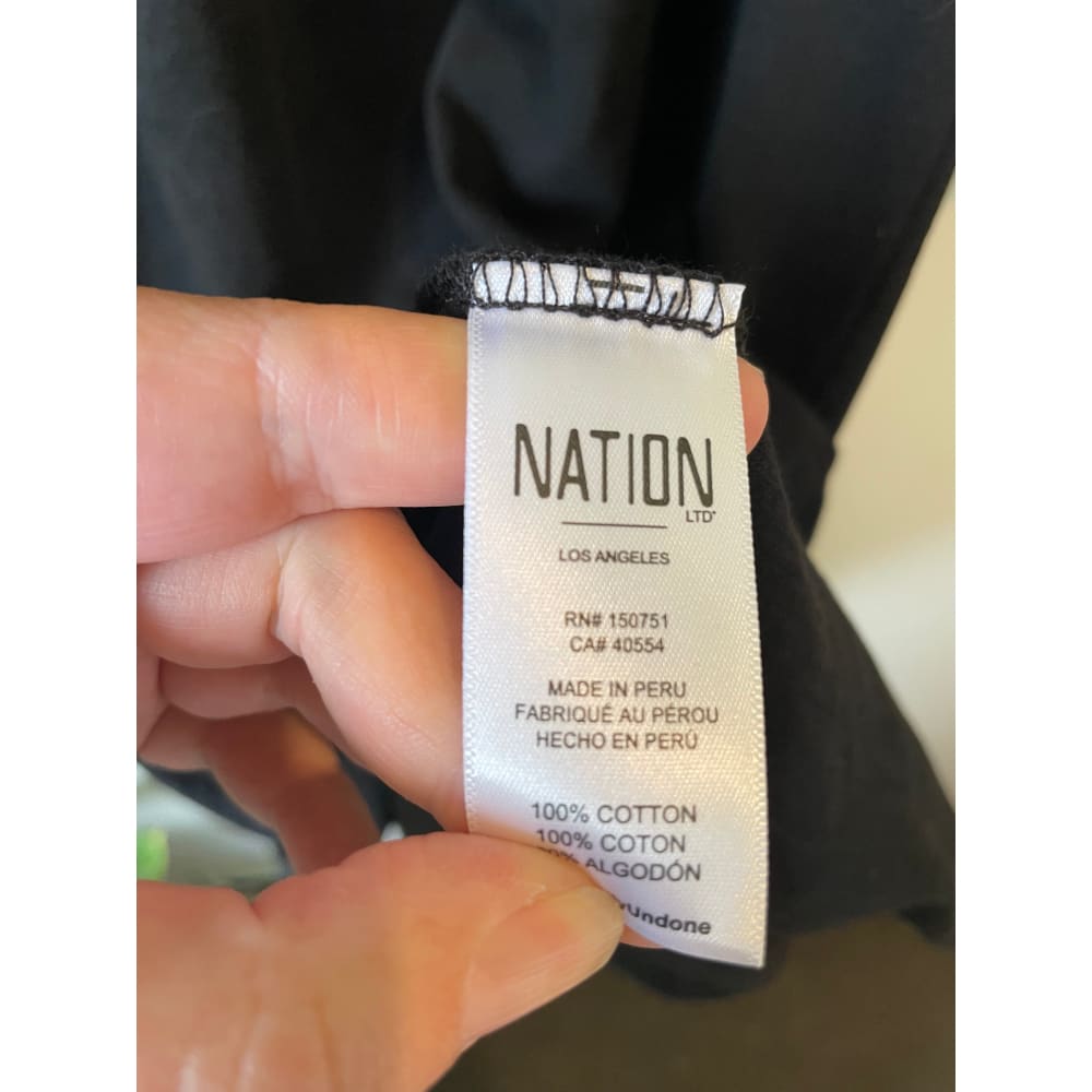 Nation ltd sweatshirt dress – size xs (brand new cut-label 100% cotton) - dresses bnew label cut branded clothing