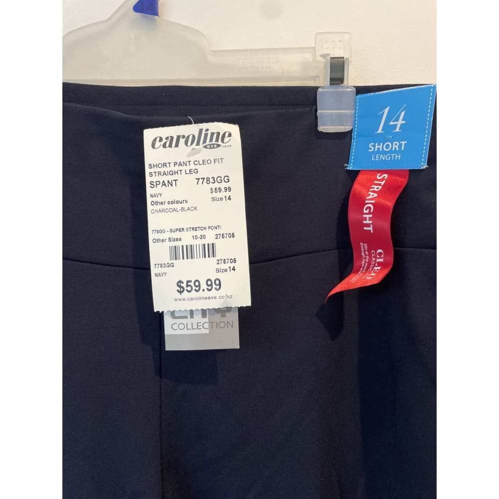 Bnwt city collection size 14 short straight leg pants rrp $59.99 - 14 - pants clothing & fashion - pants women’s apparel