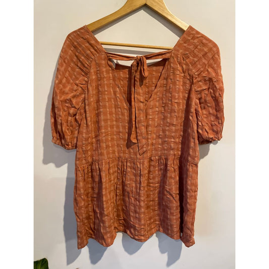 Et alia size xs avery amber top - blouses blouse - clothing & fashion - designer clearance - top women’s apparel