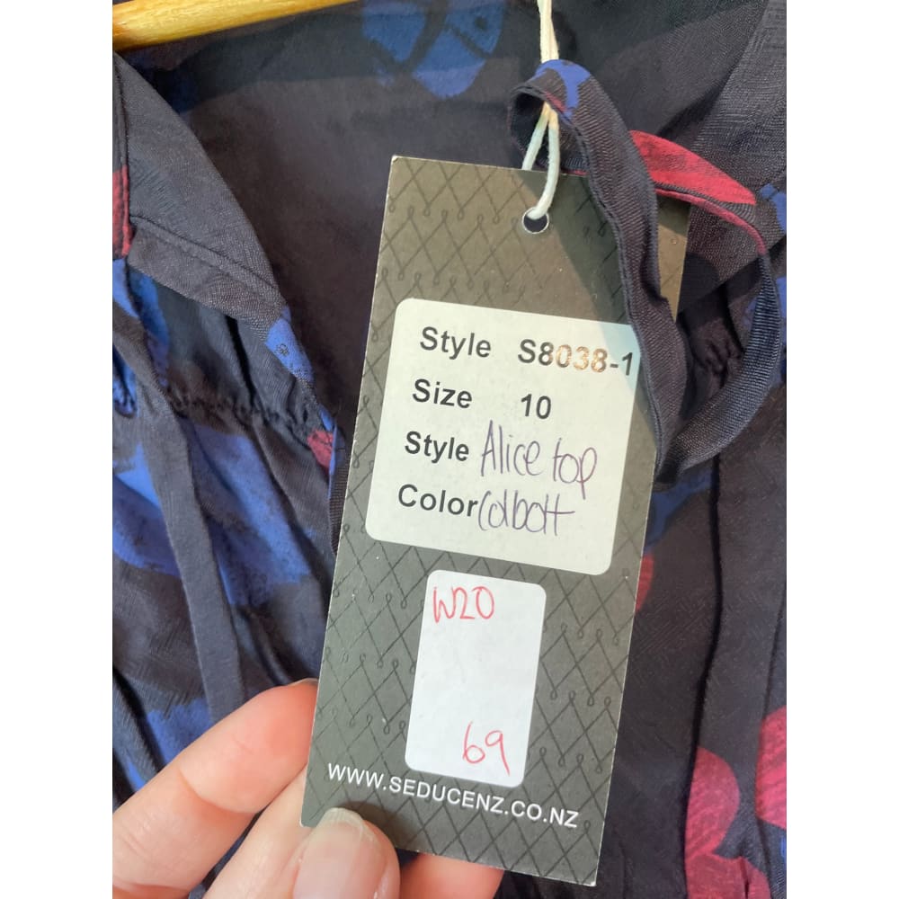 Seduce nz size 10 alice top - clothing tops blouse - clothing & fashion - designer clearance - top women’s apparel