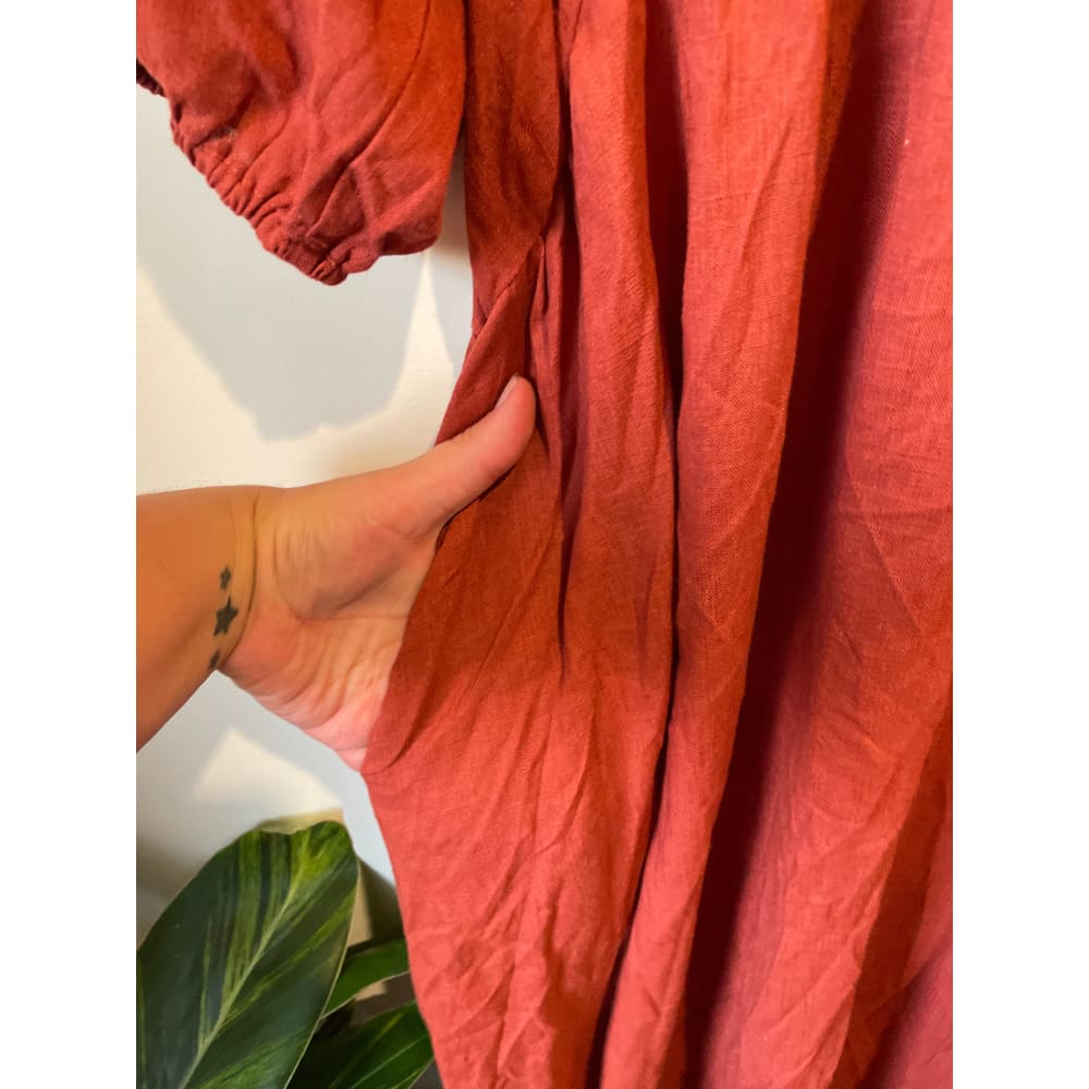 Willow tree size 10 viscose/rayon dress - dresses clothing & fashion - designer clearance - dresses - top women’s