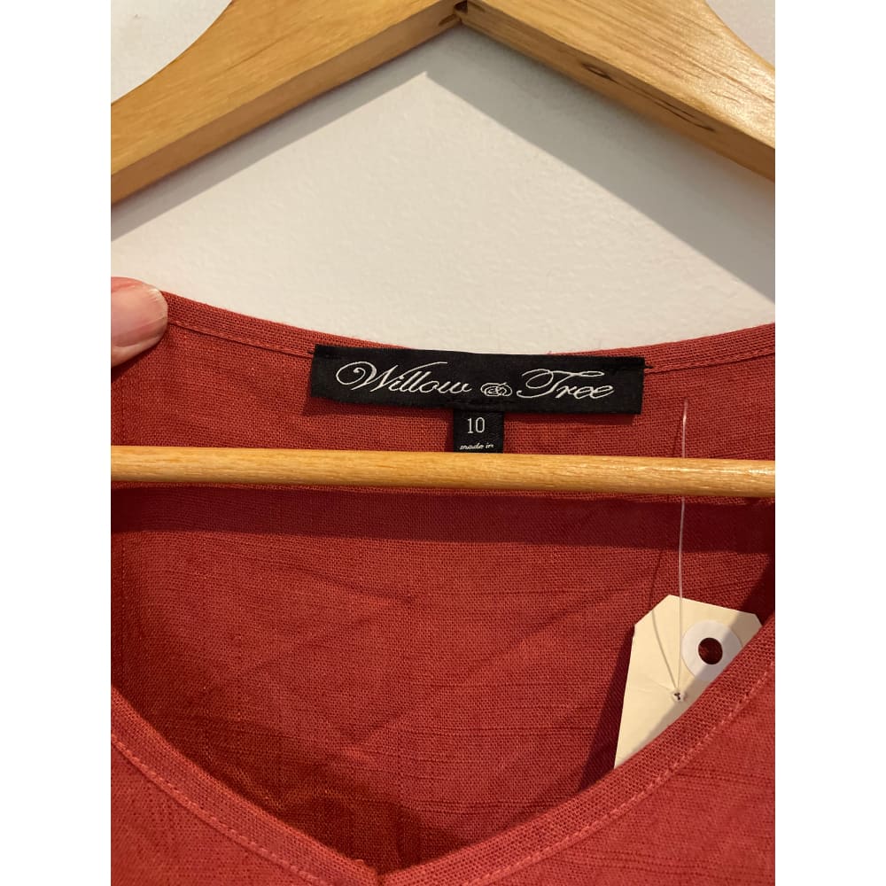 Willow tree size 10 viscose/rayon dress - dresses clothing & fashion - designer clearance - dresses - top women’s
