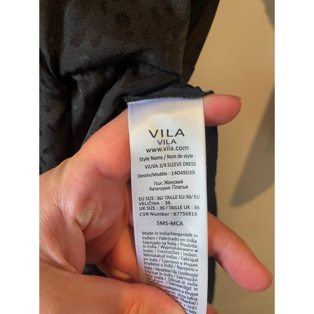 Vila clothes size 36 / 8 wrap dress - dresses clothing & fashion - designer clearance - dresses women’s apparel