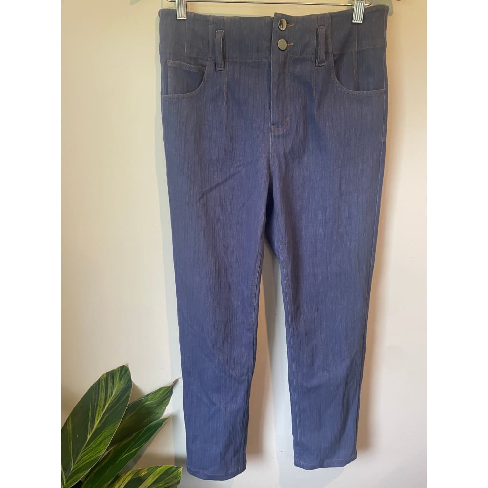 Et alia size xs jane jeans in bluewash - pants clothing & fashion - designer clearance - pants women’s apparel
