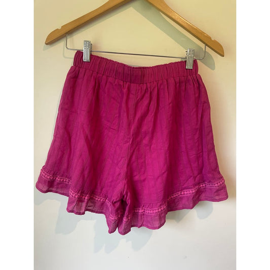 Et alia xs boden shorts in magenta - shorts bottom - clothing & fashion - designer clearance - shorts women’s apparel
