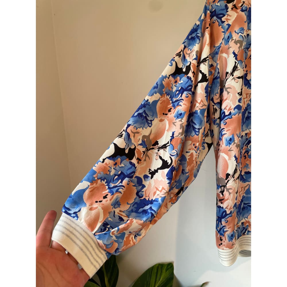 Seduce nz size 10 floral top - clothing tops blouse - clothing & fashion - designer clearance - top women’s apparel