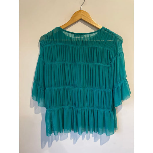 Et alia size xs mesh top - clothing tops blouse - clothing & fashion - designer clearance - top women’s apparel