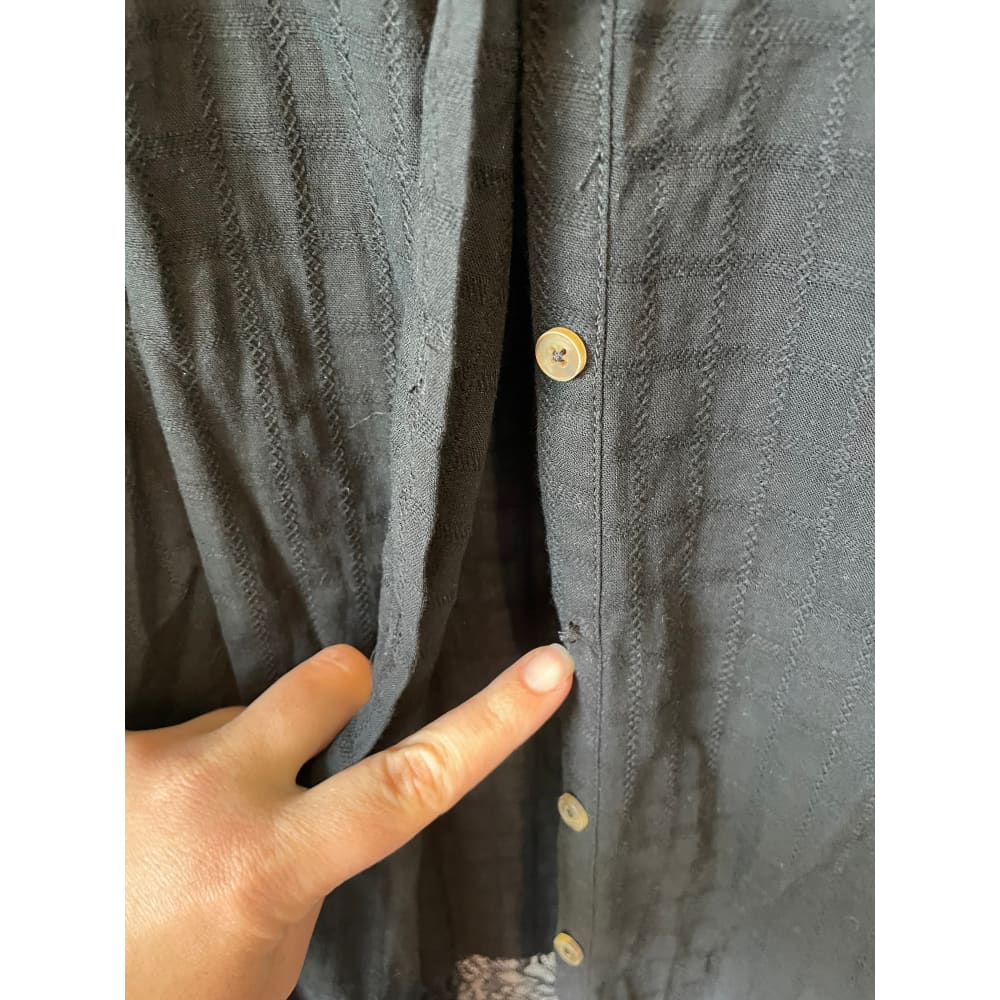 Seduce nz size 10 lace trim dress (missing 1 button) - clothing tops blouse - clothing & fashion - designer clearance