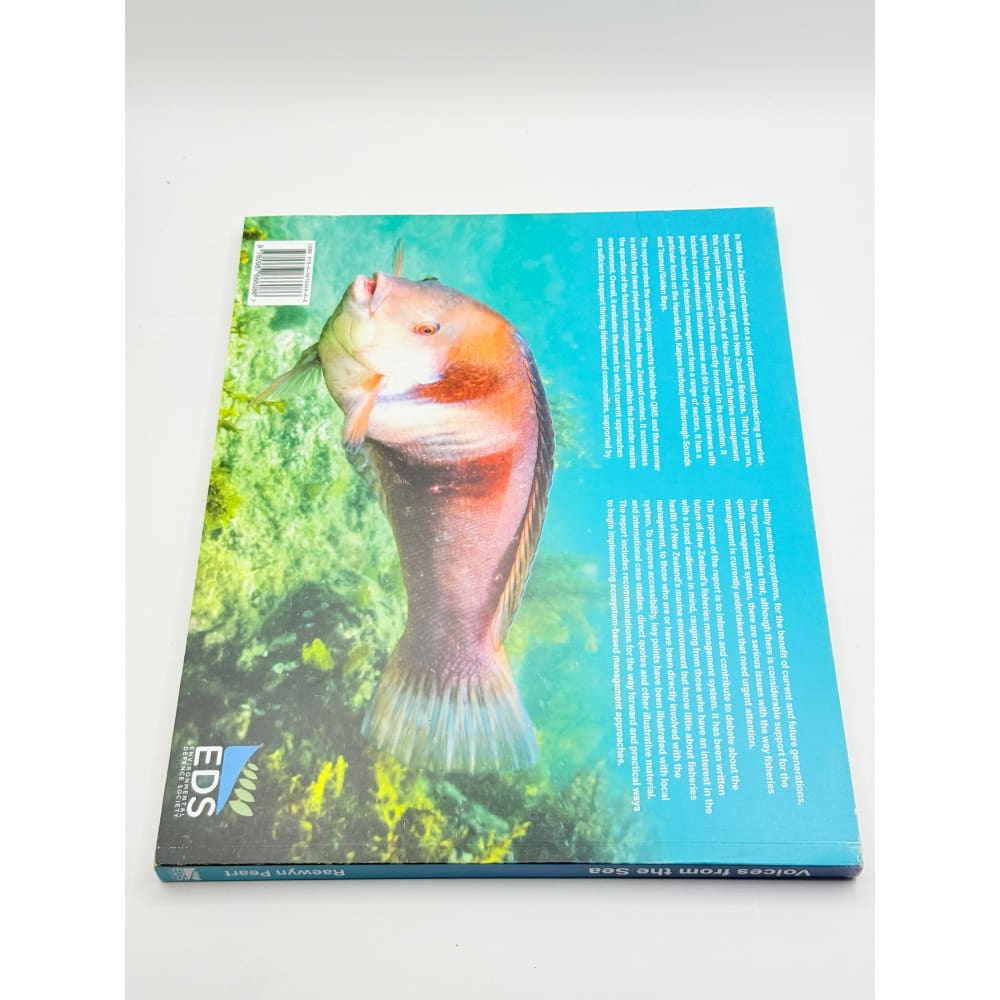 Voices from the sea: managing new zealand’s fisheries by raewyn peart - print books printed media