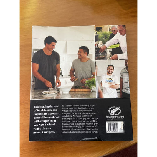 Nz rugby kitchen - print books book - condition: used - cookbook - sports printed media