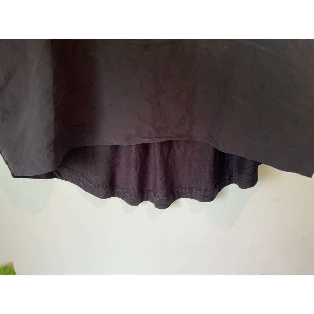 Next mixed-fabric top – size 10 (brand new cut-label modal blend & jersey) - t-shirts blouse - bnew label cut branded