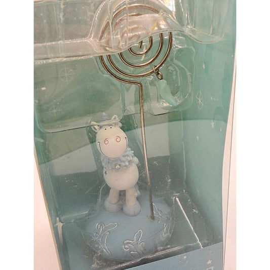 Nici unicorn memo / photo holder figurine in gift box - figurines seasonal & holidays decorations