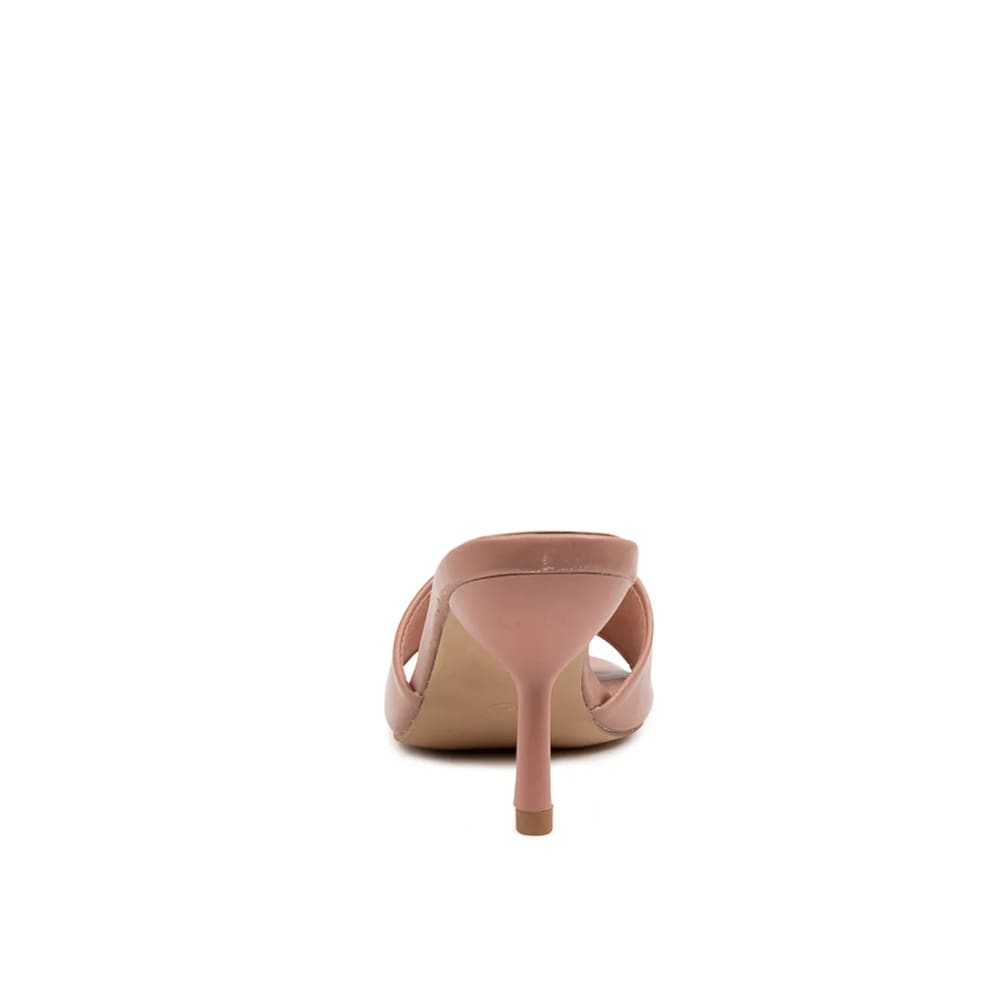 Verali nicky size 40 slides in dark blush smooth - 40 - flats clothing & fashion - flats womenās shoes