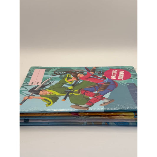 5x kids wte writing journals - notebooks & notepads stationery