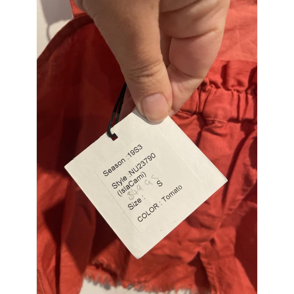 Bnwt nude lucy australia size s linen blend top - clothing tops clothing & fashion - crop top - top womenās apparel