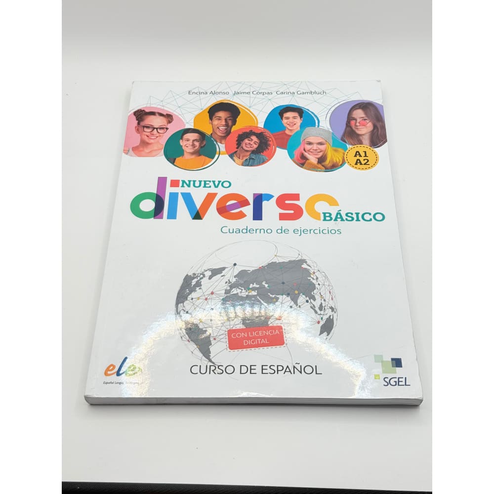 Nuevo diverso básico: cuaderno de ejercicios spanish language book. - print books printed media