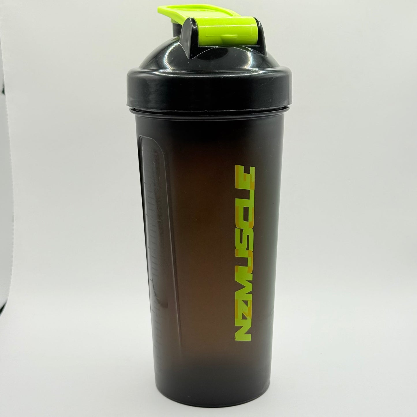Nzmuscle protein shaker bottle - 1 litre black/neon green - shakers home&living materials