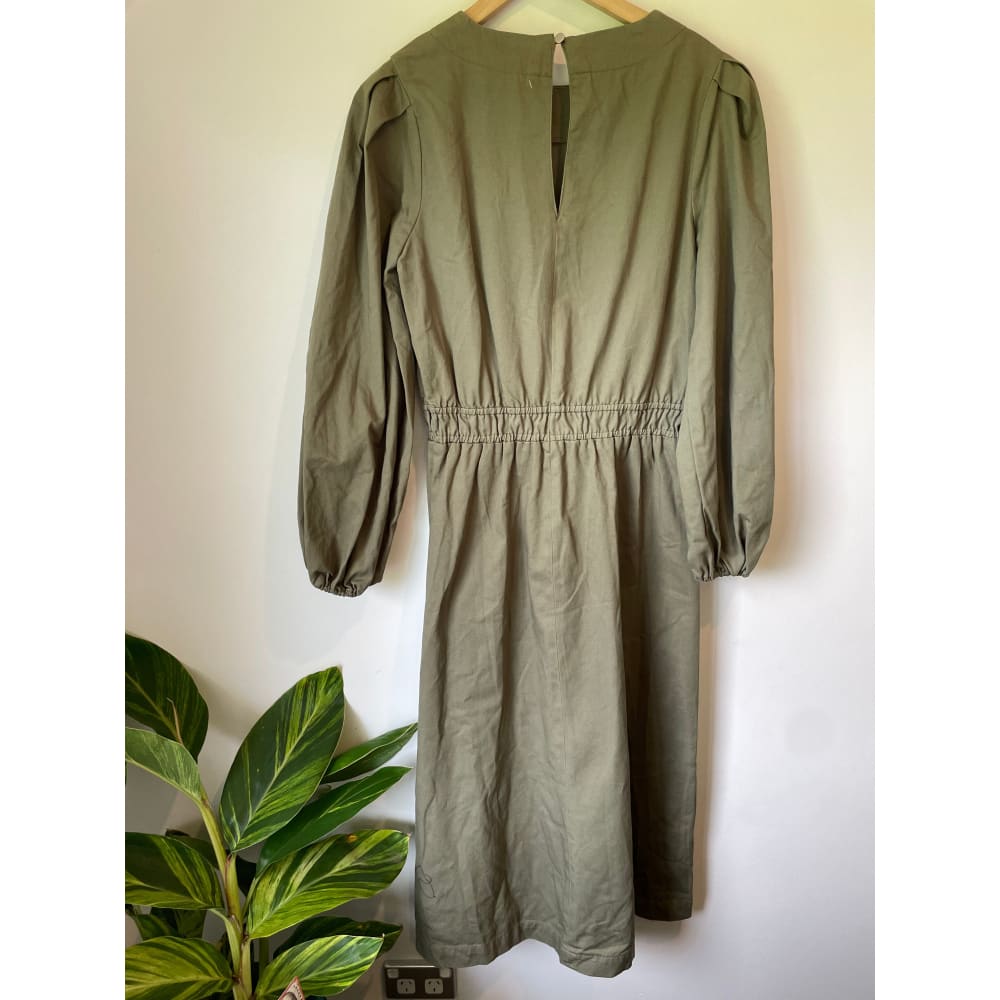 Oasis size 10 heavy cotton dress – brand new cut label - dresses bnew label cut branded clothing - clothing & fashion