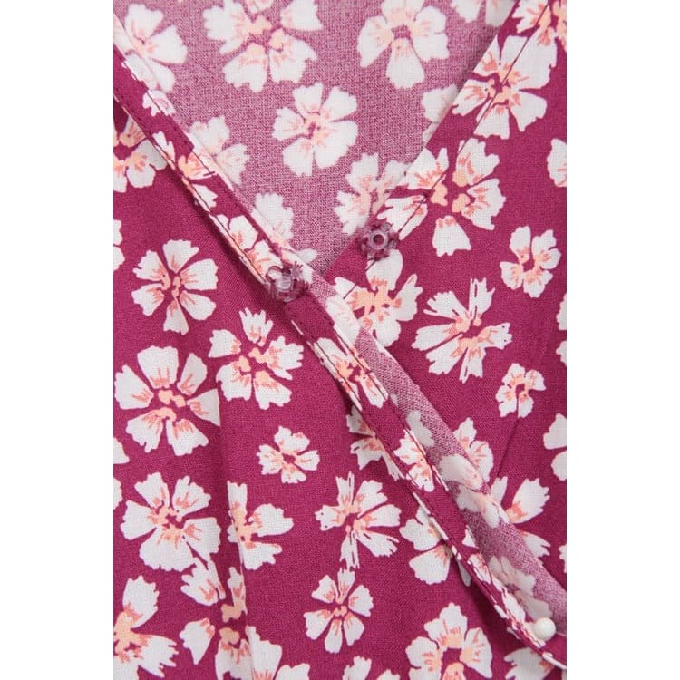 Mountain warehouse size 16 oasis womens midi tiered dress - berry - dresses top women’s apparel