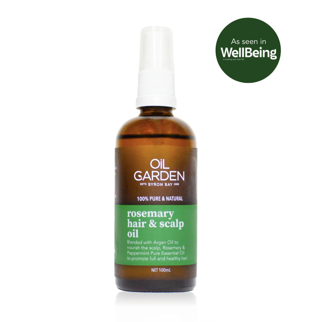 Oil garden rosemary hair & scalp oil – 100ml pure & natural - hair care health and wellness
