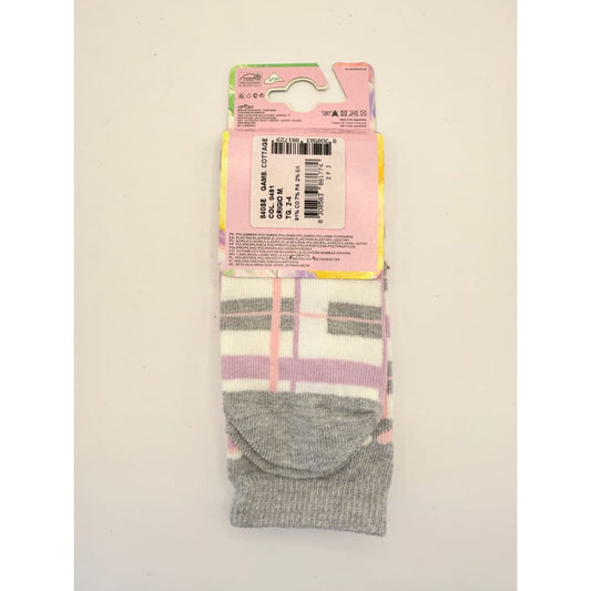 Omsä size 24-27 serenella fantacotton girls’ patterned socks grigio mix - socks women’s shoes