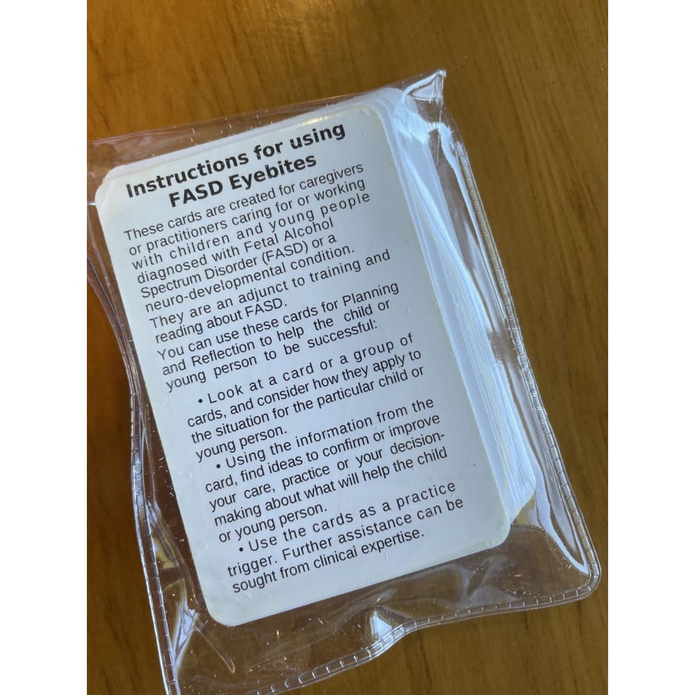 Fasd eyebites cards - card games card - educational - toys toys