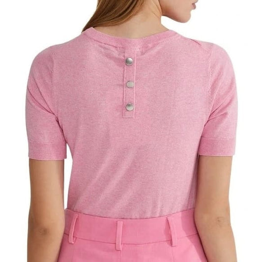 Oxford grace short sleeve knit top (size 8) - 8 - t-shirts clothing & fashion - short sleeve - top women’s apparel