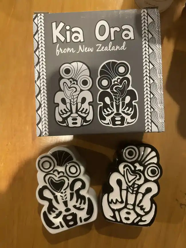 Ceramic tiki salt & pepper shakers - shaker sets home & living - kitchen - kitchen & cooking home&living materials