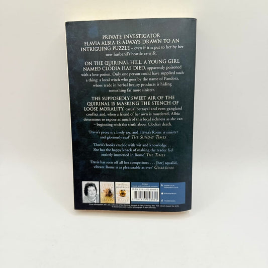 Pandora’s boy by lindsey davis - print books what’s new printed media