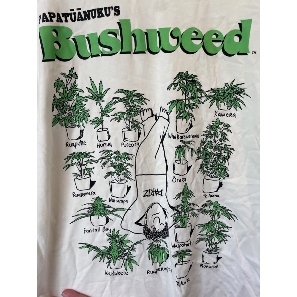 Dartz size s papatuanuku’s bushweed t-shirt - t-shirts clothing & fashion - men - t-shirt - tops men’s apparel